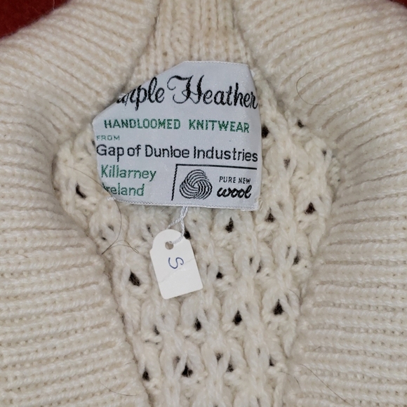 Handloomed Irish Cardigan - Picture 2 of 2